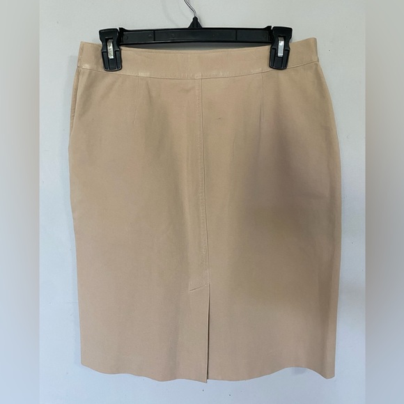 Lauren Ralph Lauren Khaki Skirt with Button Detail Size 4 - Picture 8 of 13